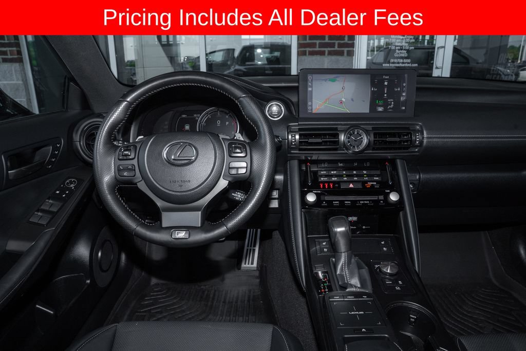 Used 2023 Lexus IS 350 F Sport w/ Accessory Package 2 RWD image 9