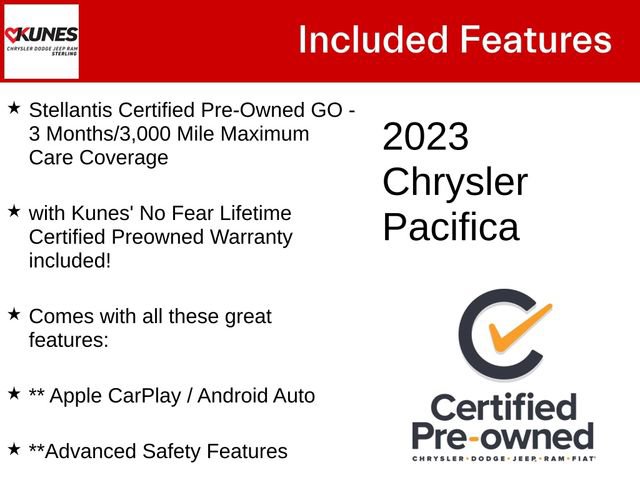 Certified 2023 Chrysler Pacifica Touring-L image 4