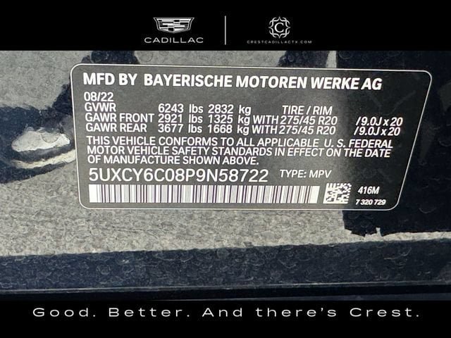 Used 2023 BMW X6 xDrive40i AWD/4WD image 31