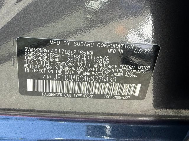 Used 2024 Subaru Impreza 2.0i AWD/4WD image 39