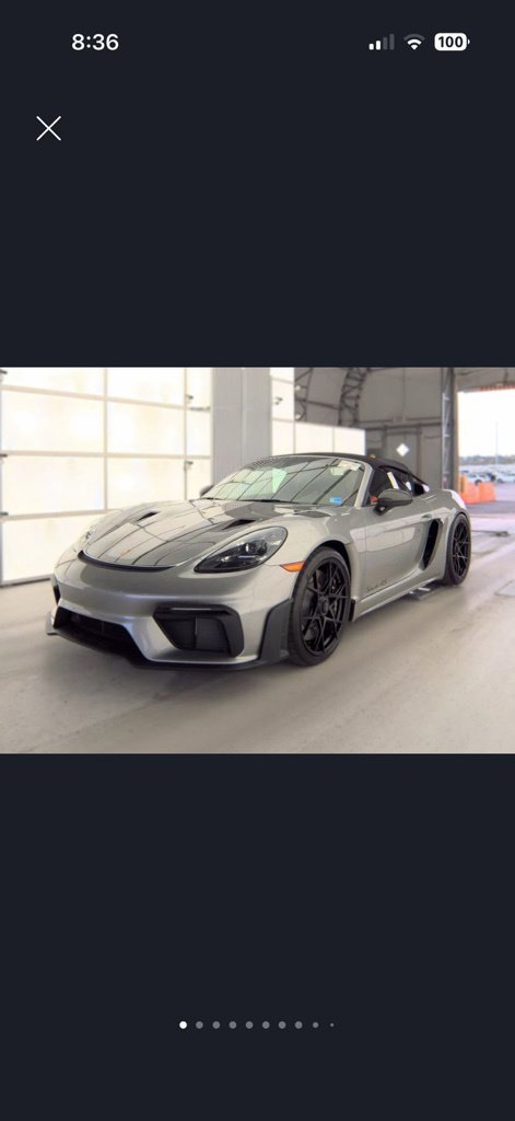 Used 2025 Porsche 718 Boxster Spyder RS w/ Weissach Package RWD image 2