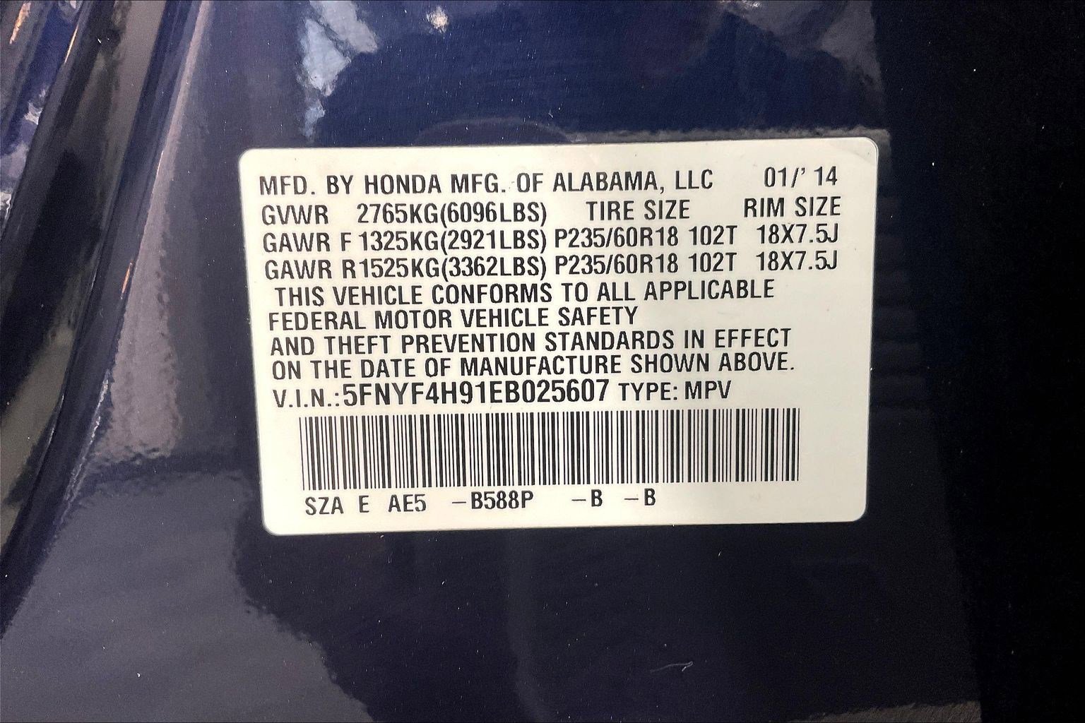 Used 2014 Honda Pilot Touring image 19