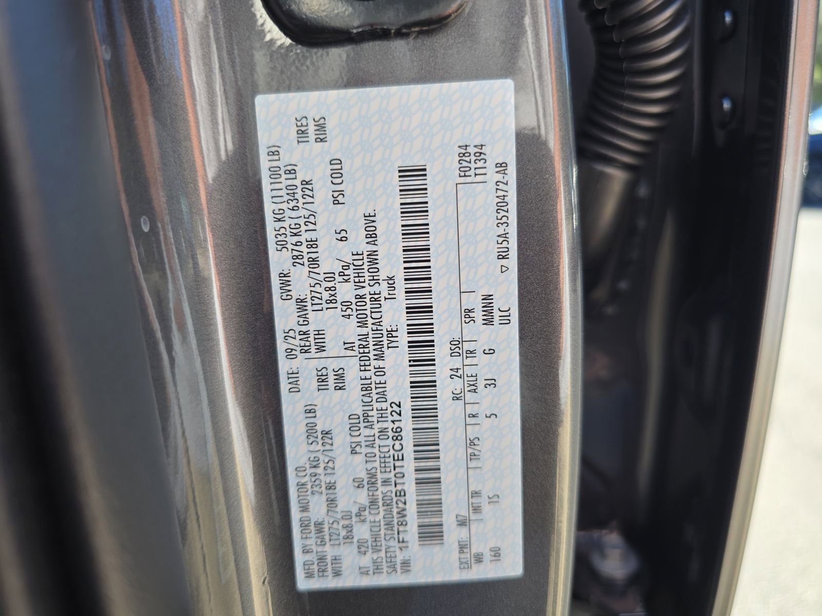 New 2026 Ford F250 XL w/ STX Appearance Package image 26