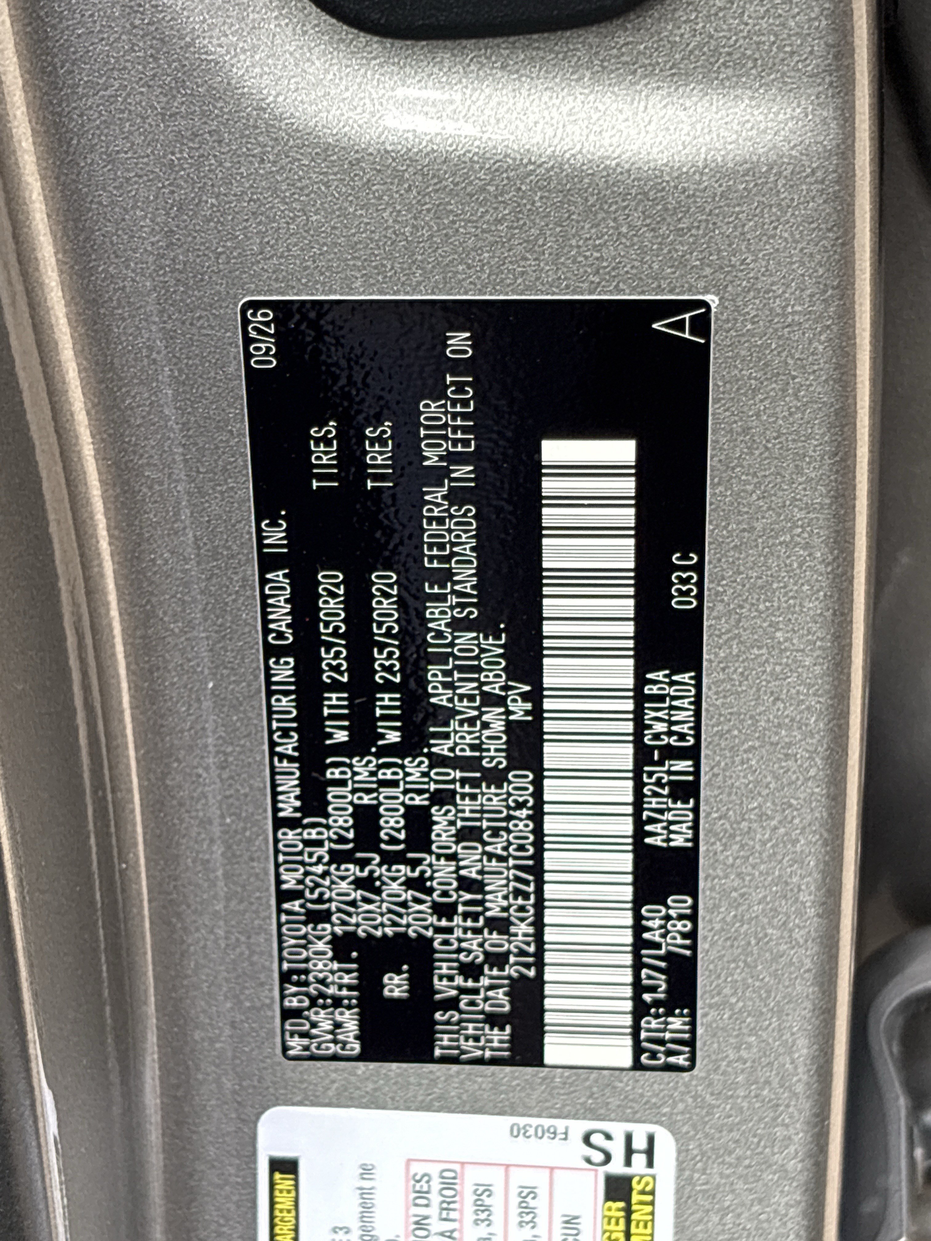 New 2026 Lexus NX 350 AWD w/ Accessory Package (2T) image 35