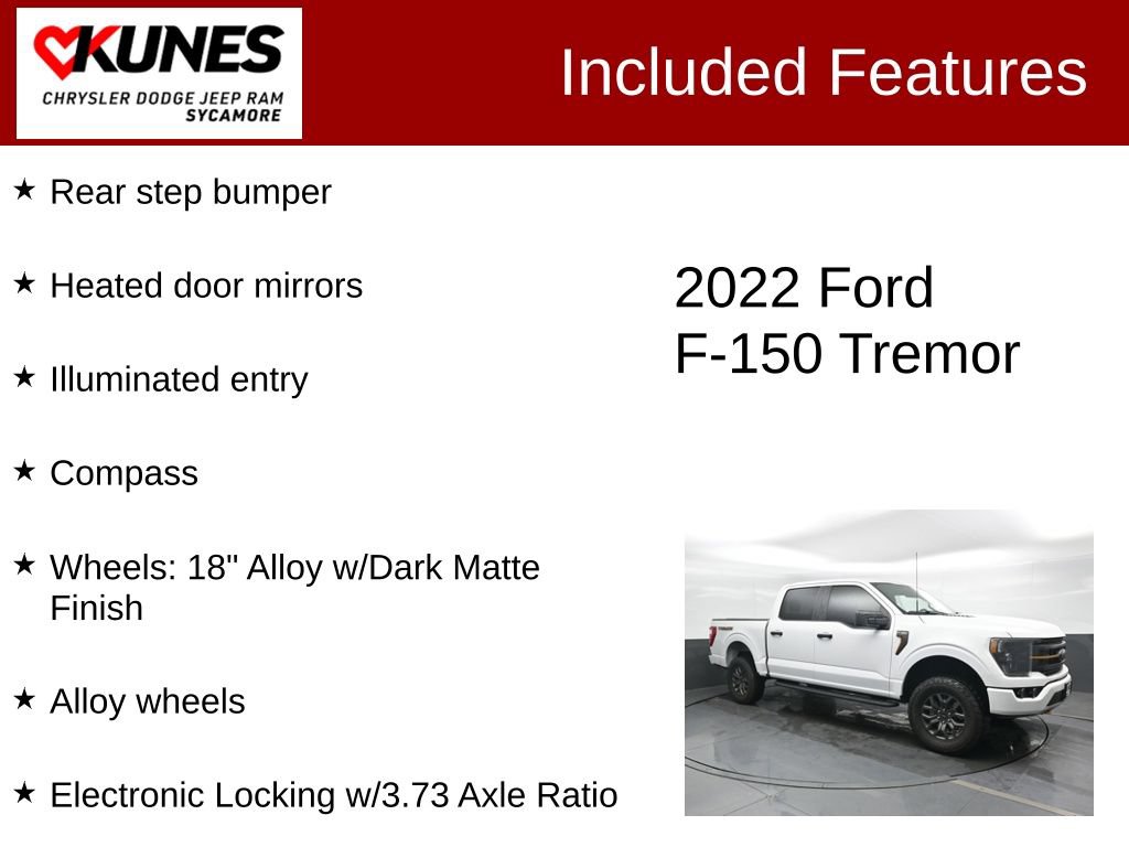 Used 2022 Ford F150 Tremor AWD/4WD image 4