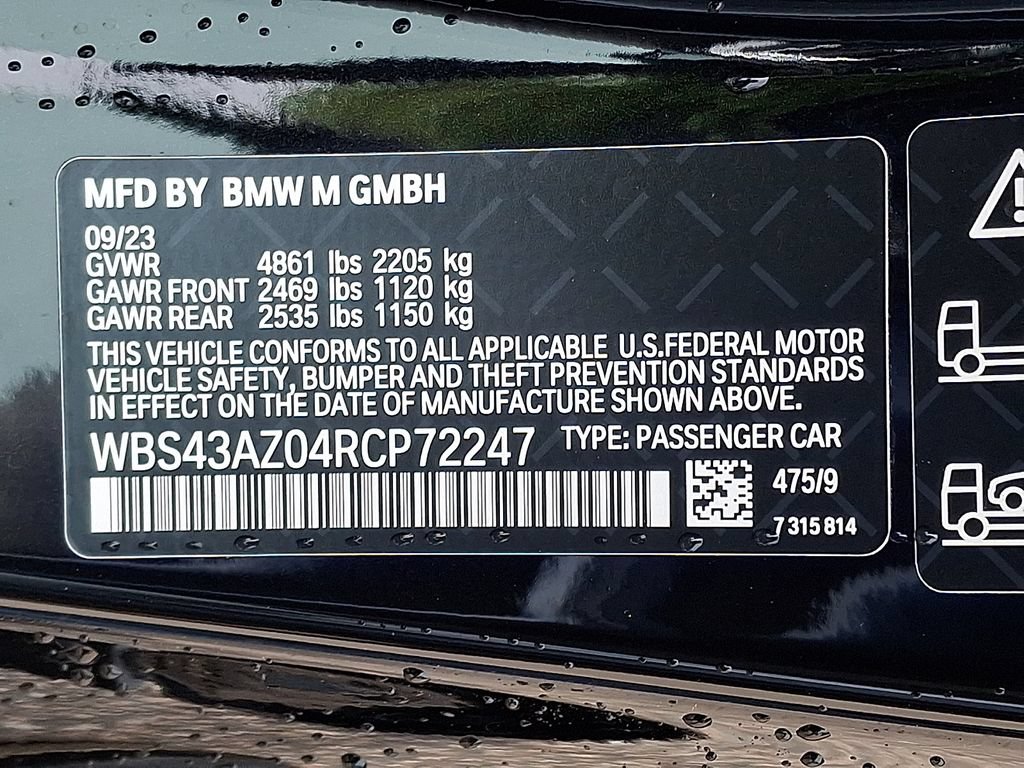 Used 2024 BMW M4 xDrive Competition w/ Executive Package AWD/4WD image 27