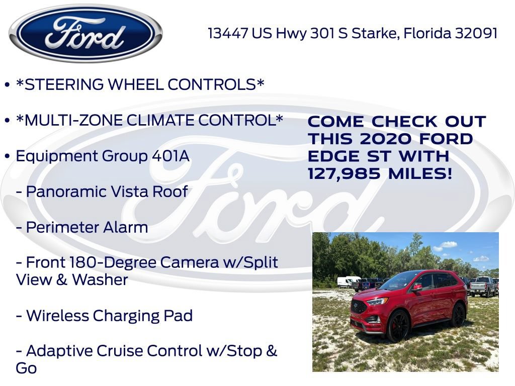 Certified 2020 Ford Edge ST w/ Equipment Group 401A AWD/4WD image 17