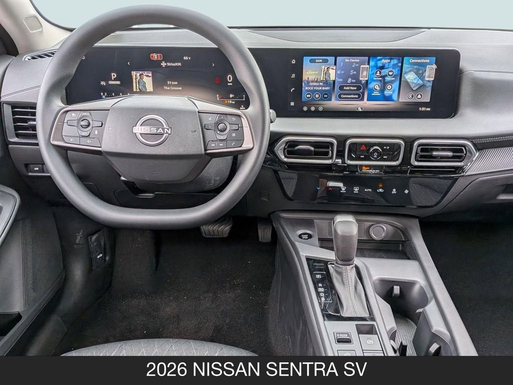 New 2026 Nissan Sentra SV w/ Floor Mat Package FWD image 13