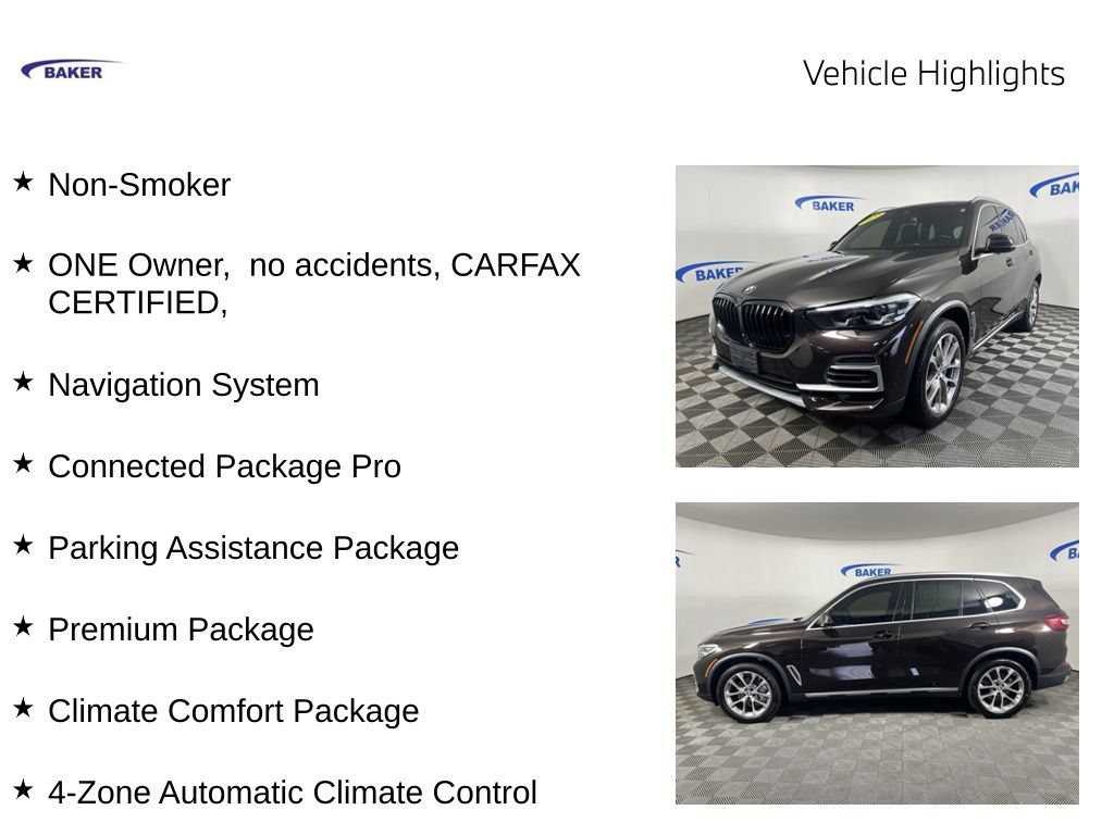 Used 2022 BMW X5 xDrive40i w/ Premium Package AWD/4WD image 4