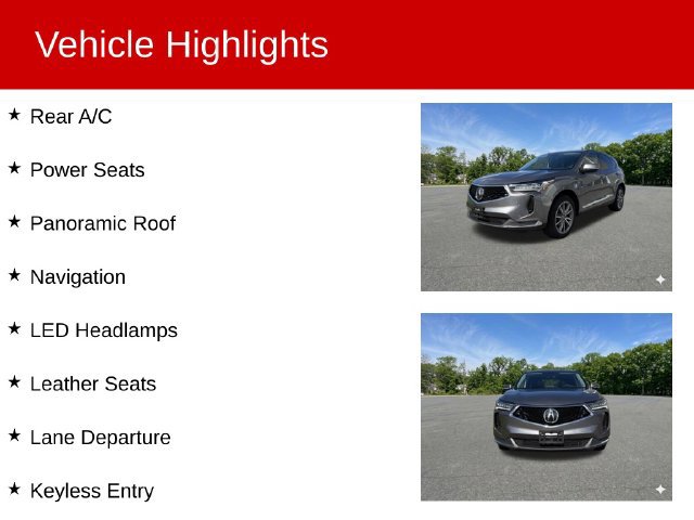 Used 2024 Acura RDX w/ Technology Package AWD/4WD image 2
