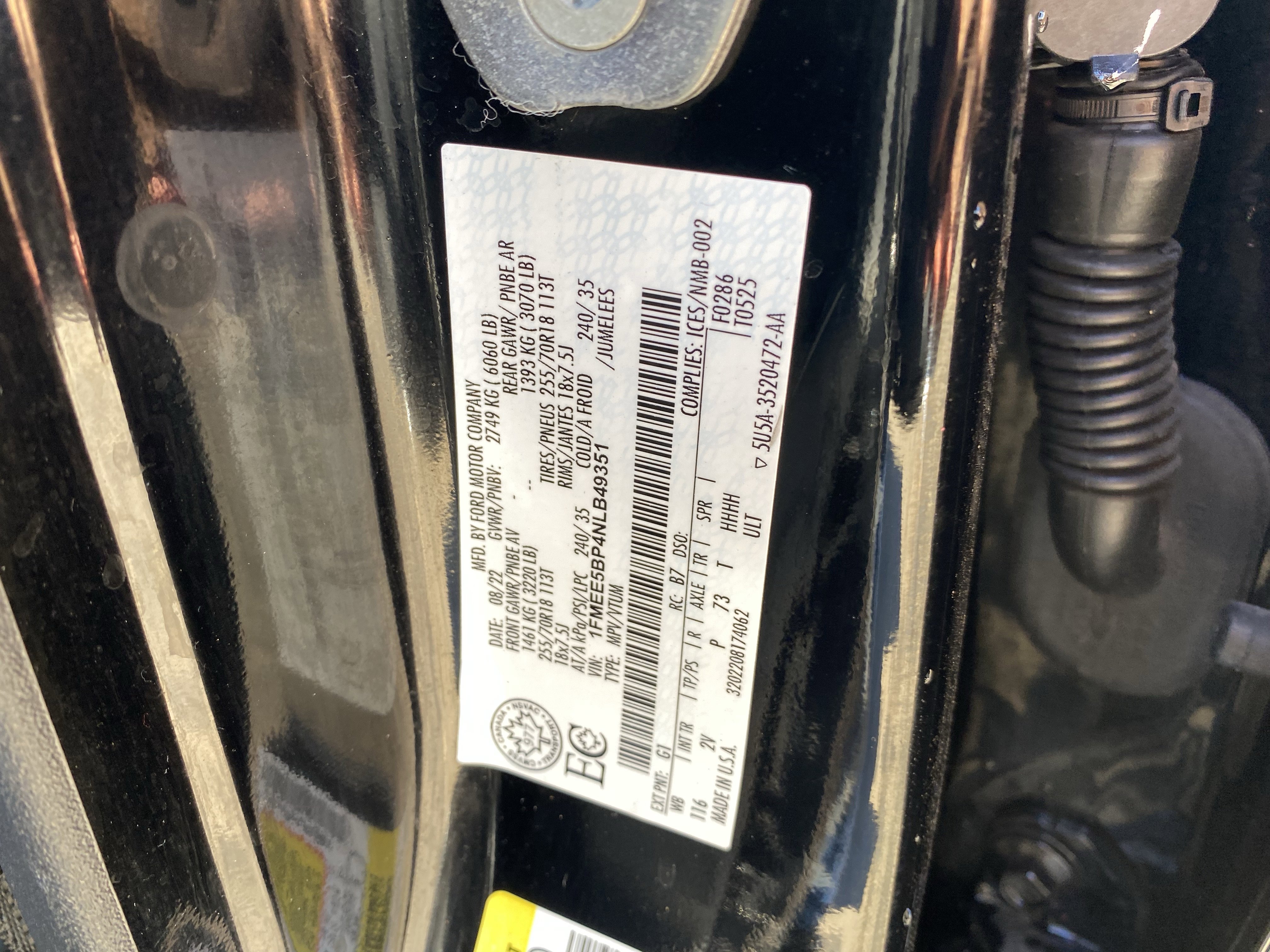 Used 2022 Ford Bronco Outer Banks image 31