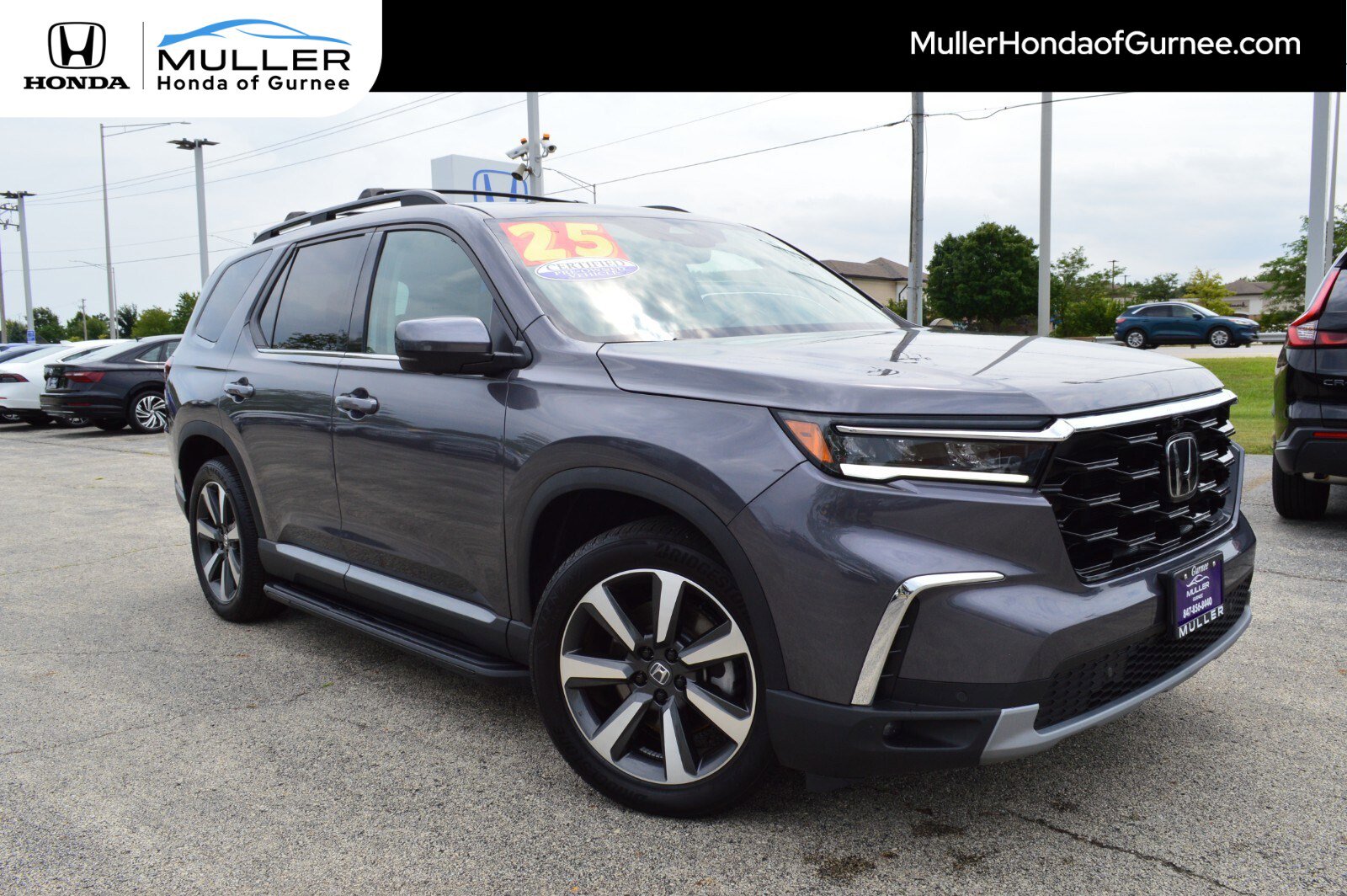 Certified 2025 Honda Pilot Elite