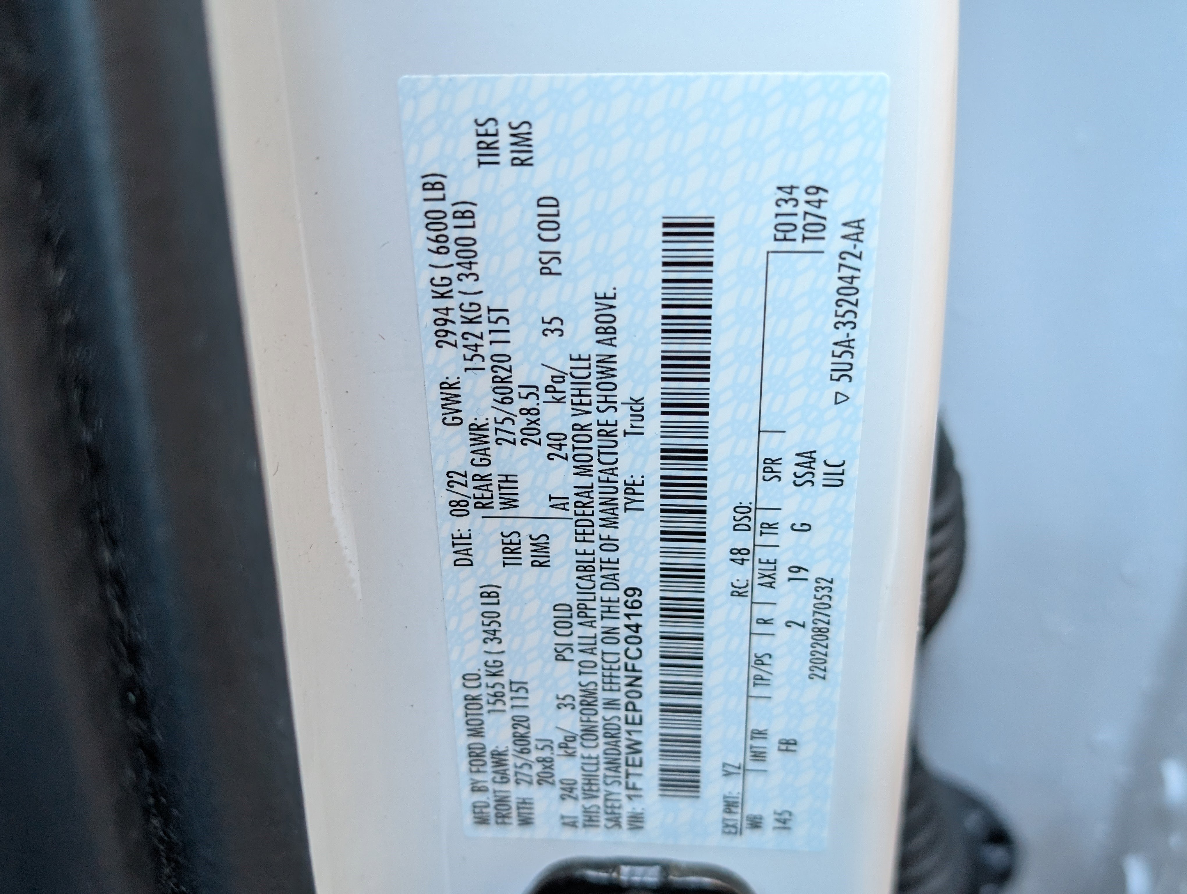Used 2022 Ford F150 XLT w/ Equipment Group 302A High image 35
