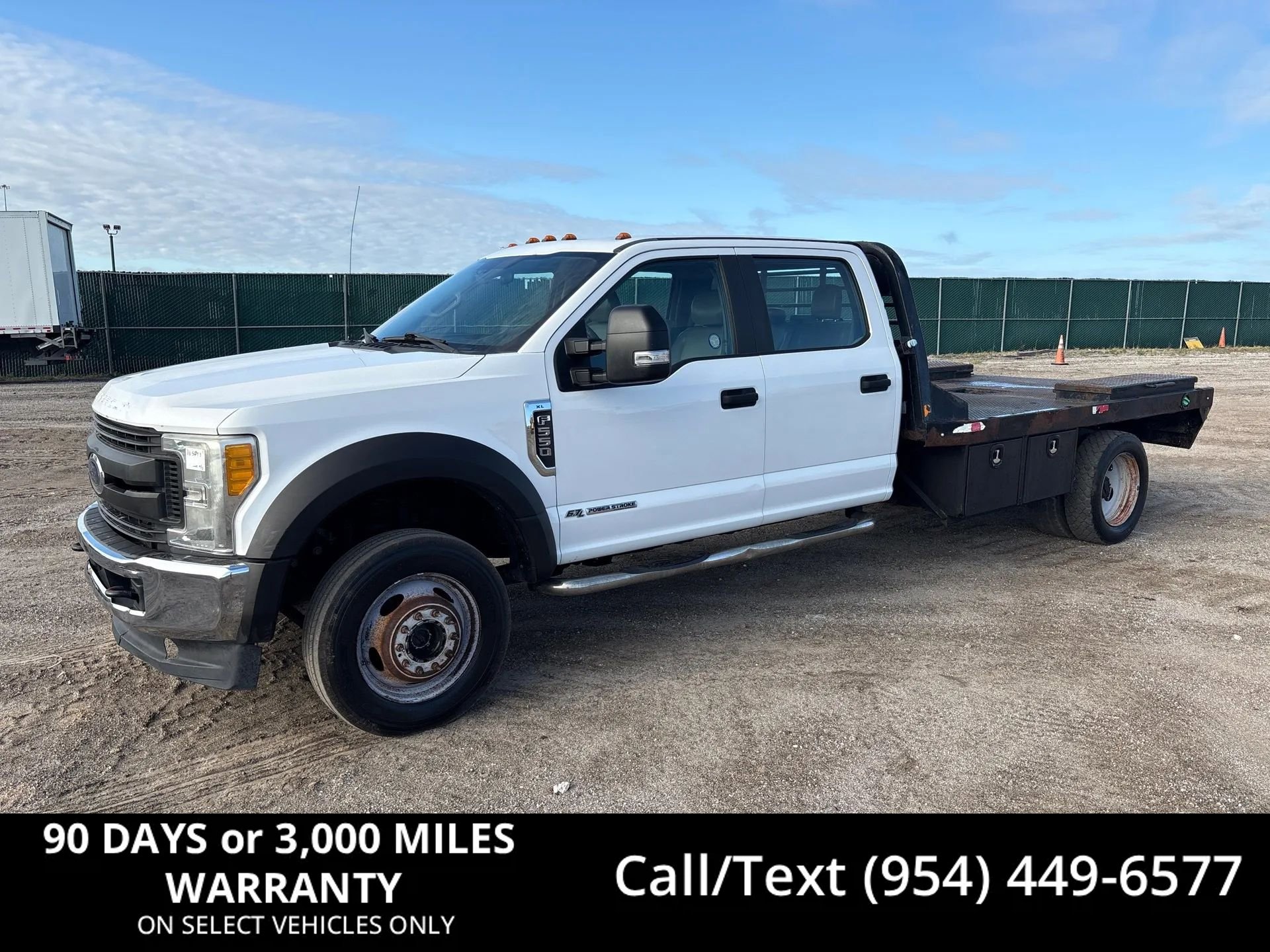 Used 2017 Ford F550 4x4 Crew Cab Super Duty