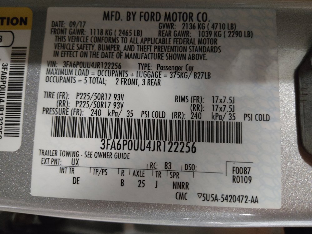 Used 2018 Ford Fusion S FWD image 33