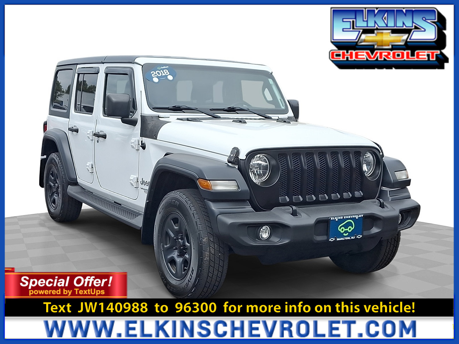 Used 2018 Jeep Wrangler Unlimited Sport AWD/4WD video 1