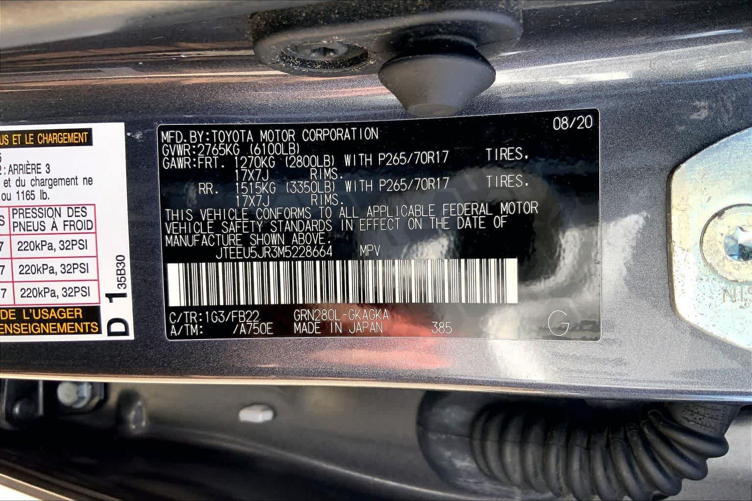 Used 2021 Toyota 4Runner SR5 RWD image 33