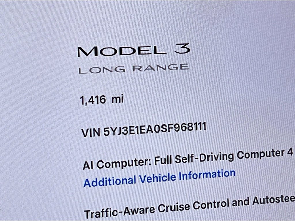 Used 2025 Tesla Model 3 Long Range RWD image 11