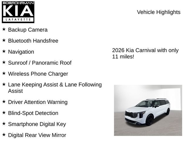 New 2026 Kia Carnival SX Prestige image 7