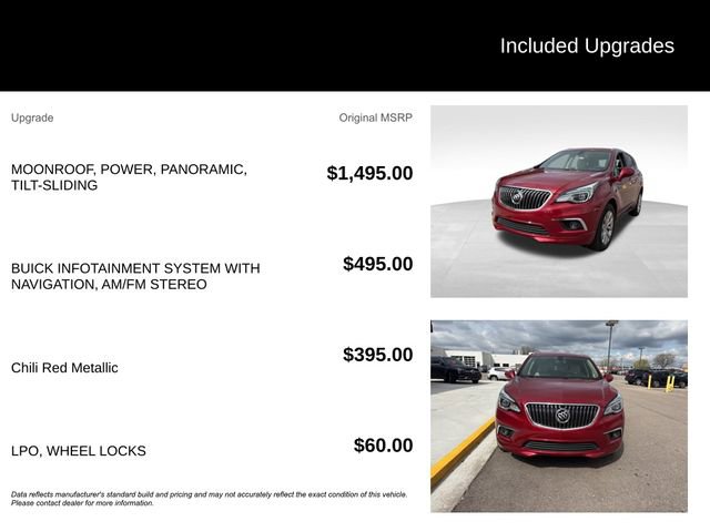 Used 2018 Buick Envision Essence FWD image 8