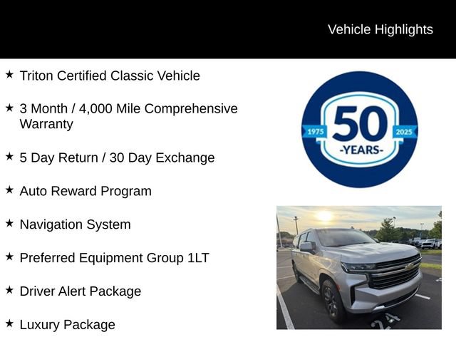 Used 2022 Chevrolet Suburban LT w/ Luxury Package AWD/4WD image 6