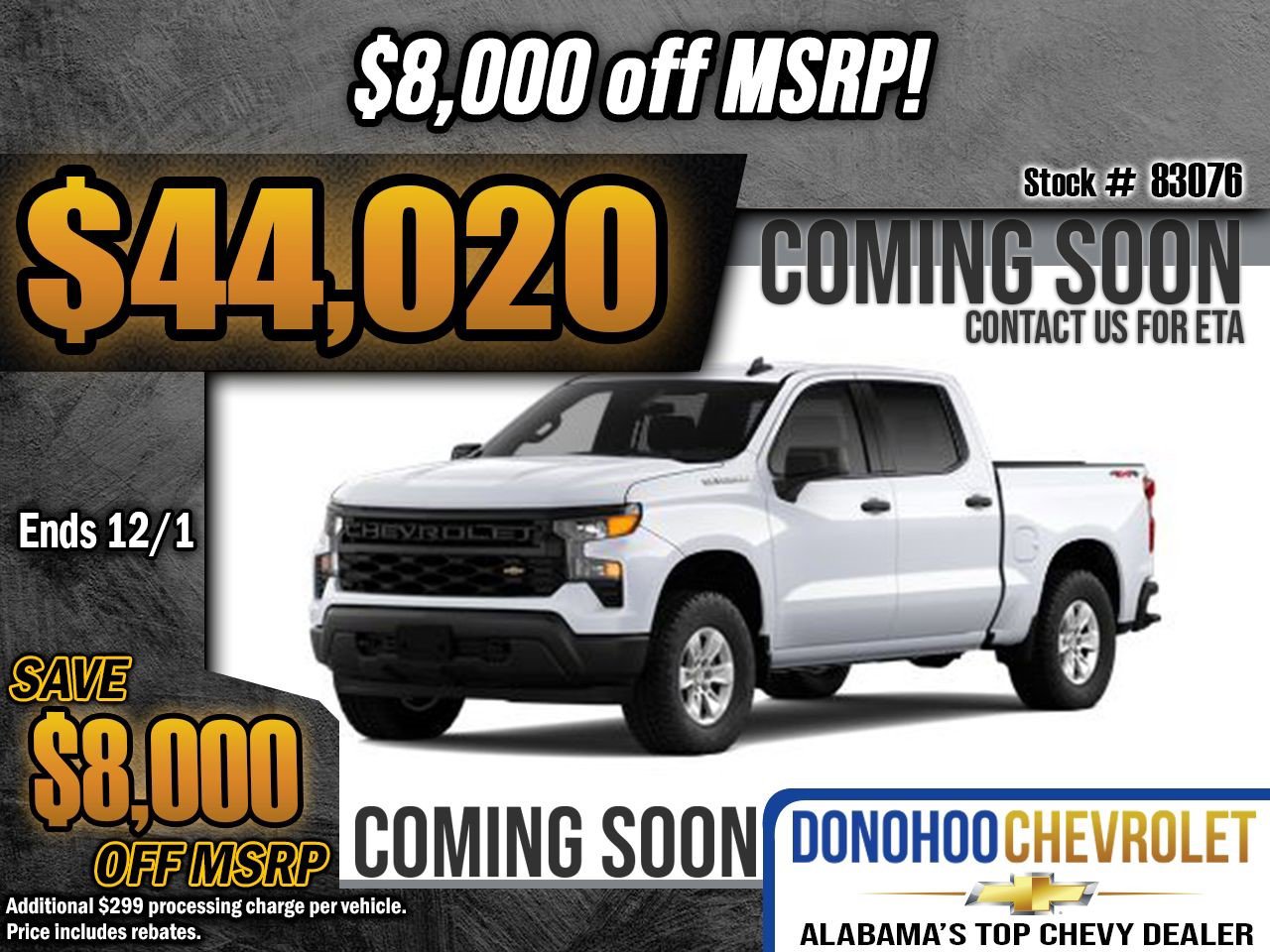 New 2026 Chevrolet Silverado 1500 W/T image 1
