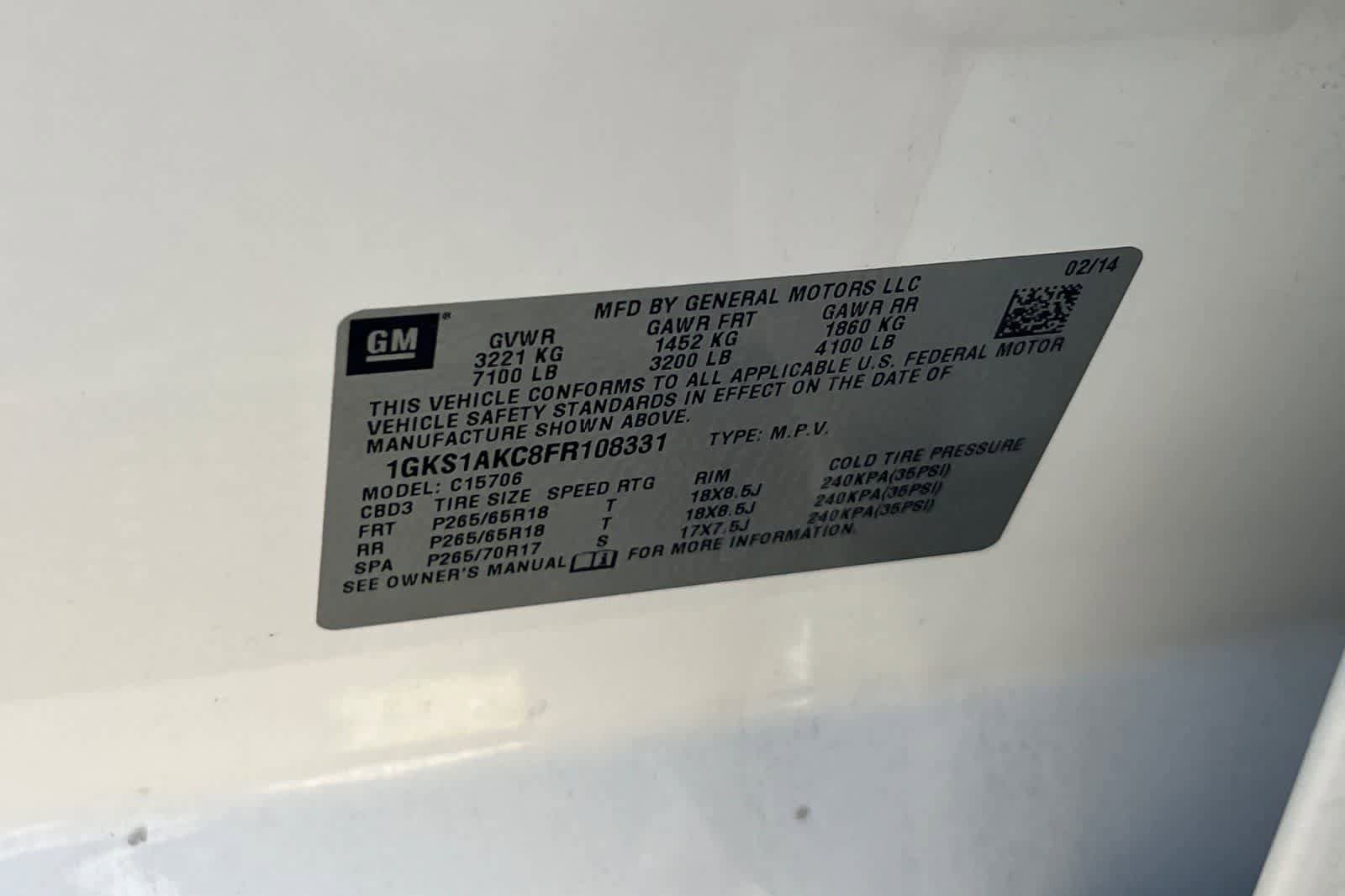 Used 2015 GMC Yukon SLE RWD image 30