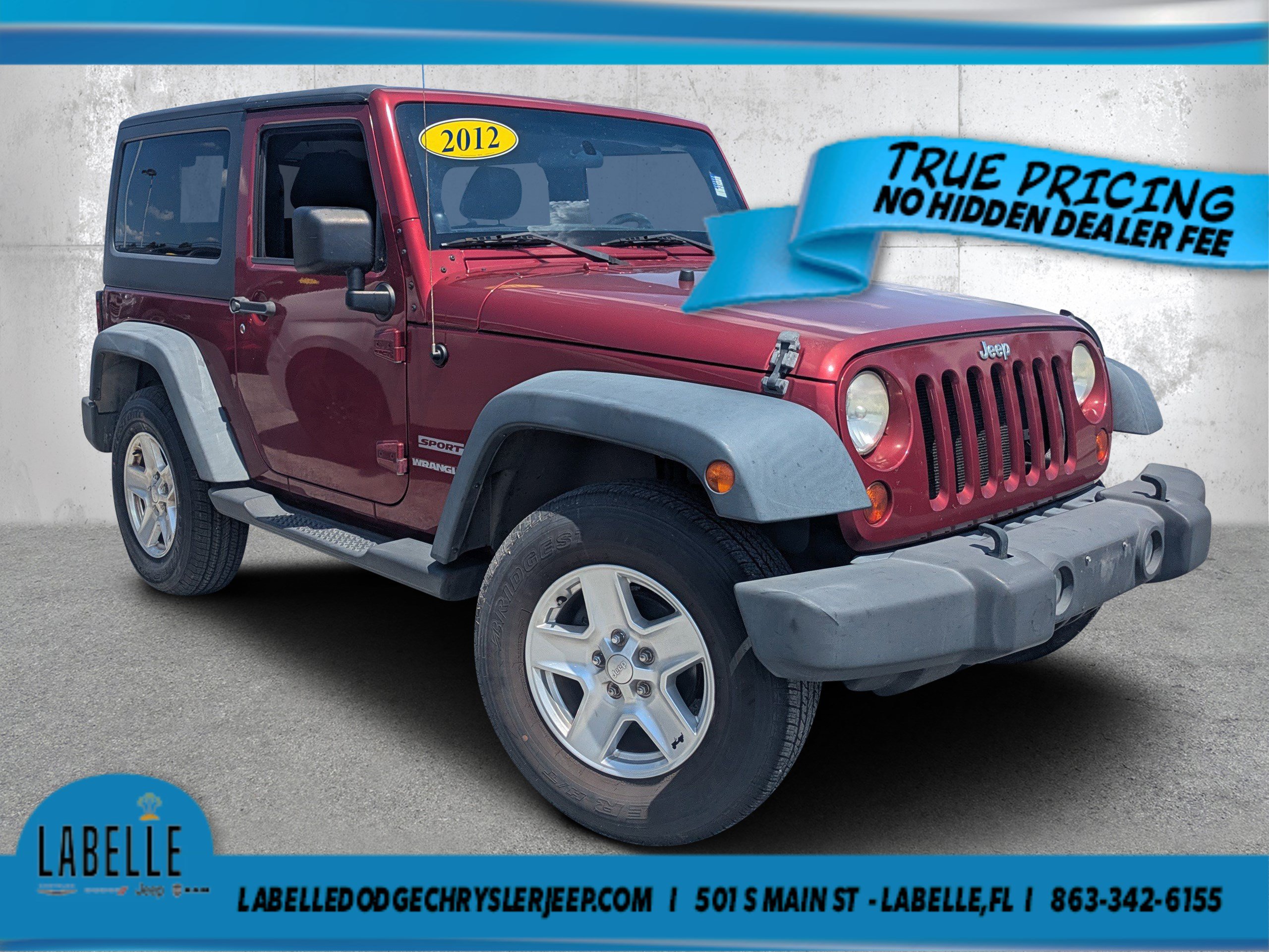 Used 2012 Jeep Wrangler Sport