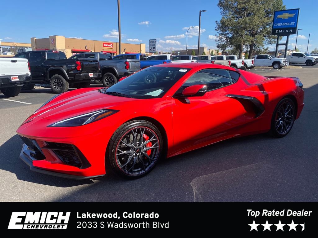 Used 2024 Chevrolet Corvette Stingray Premium Cpe w/ Z51 Performance Package RWD image 1