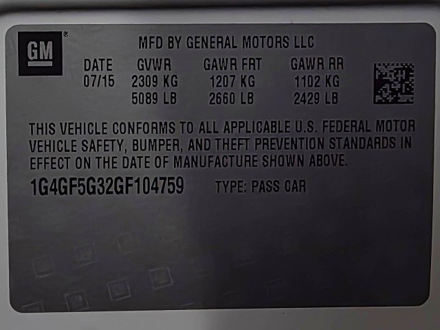 Used 2016 Buick LaCrosse Premium w/ Driver Confidence Package #1 FWD image 41