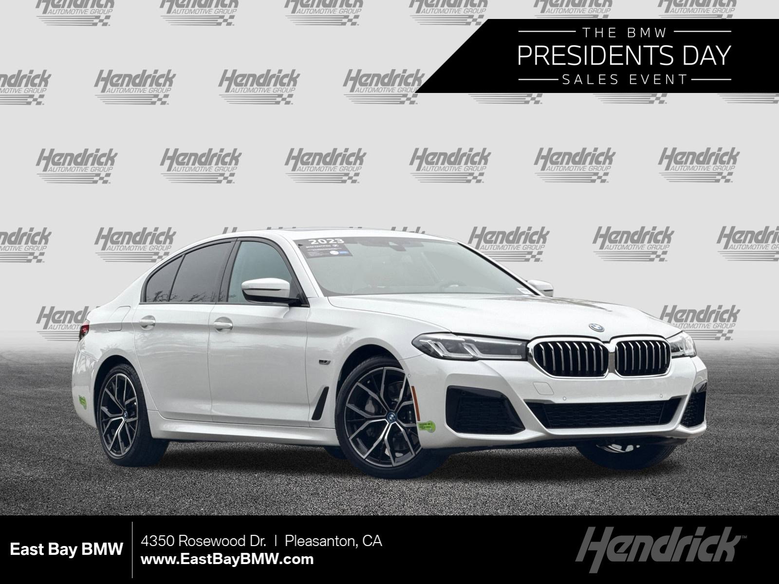 Certified 2023 BMW 530e xDrive w/ M Sport Package image 1
