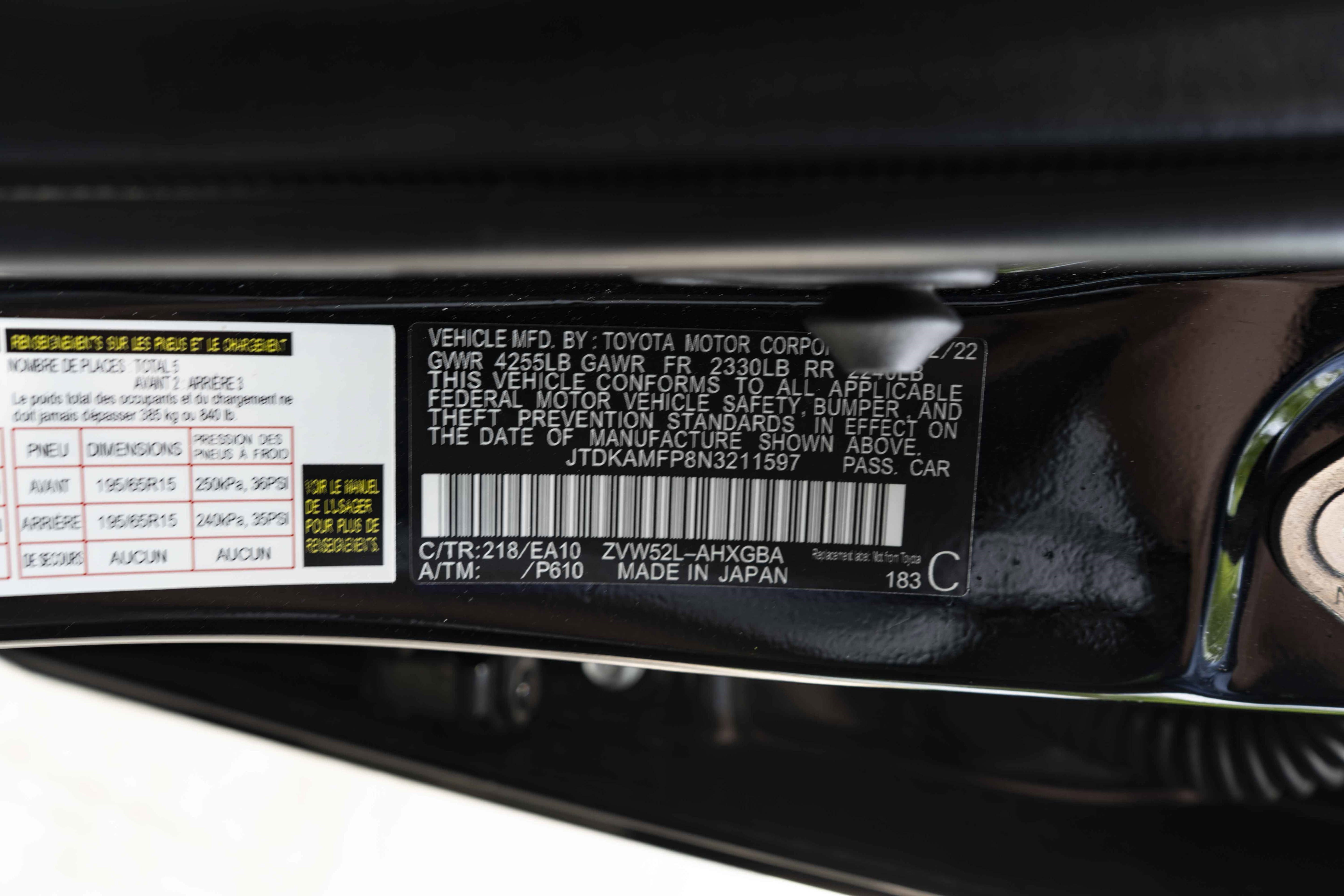 Used 2022 Toyota Prius Prime XLE image 47