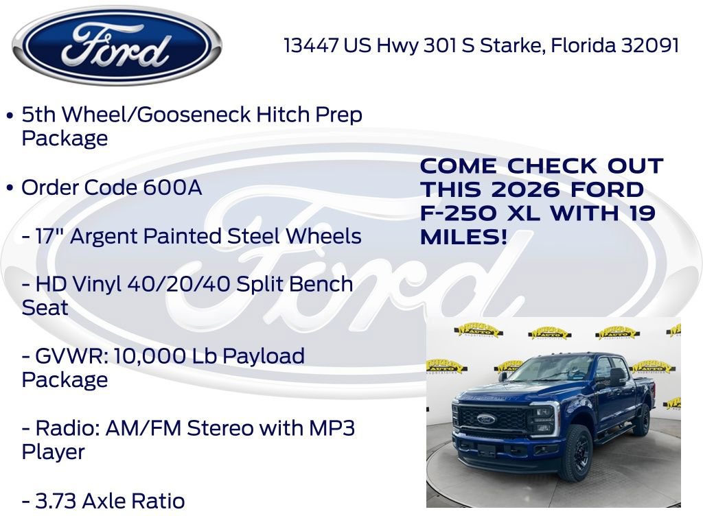 New 2026 Ford F250 XL w/ STX Appearance Package AWD/4WD image 20