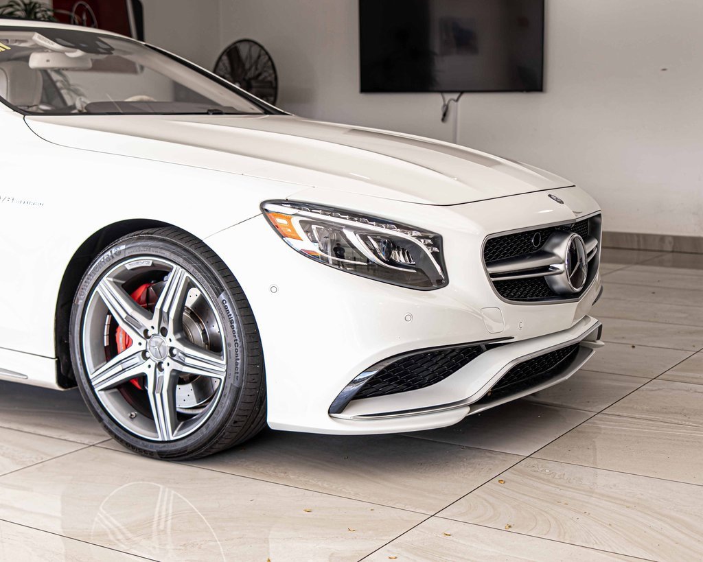 Used 2017 Mercedes-Benz S 63 AMG 4MATIC Cabriolet image 3