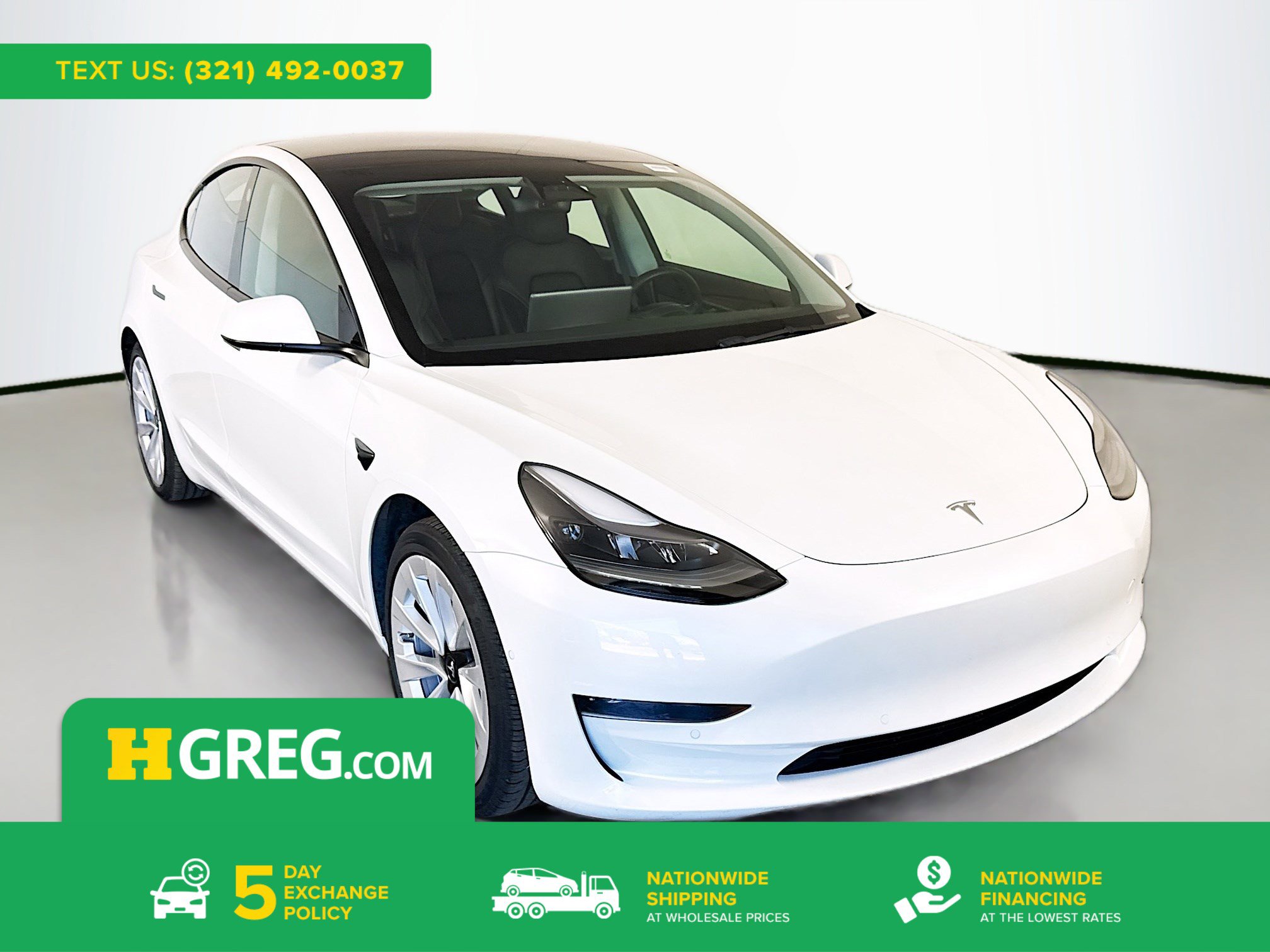 Used 2021 Tesla Model 3 Standard Range Plus