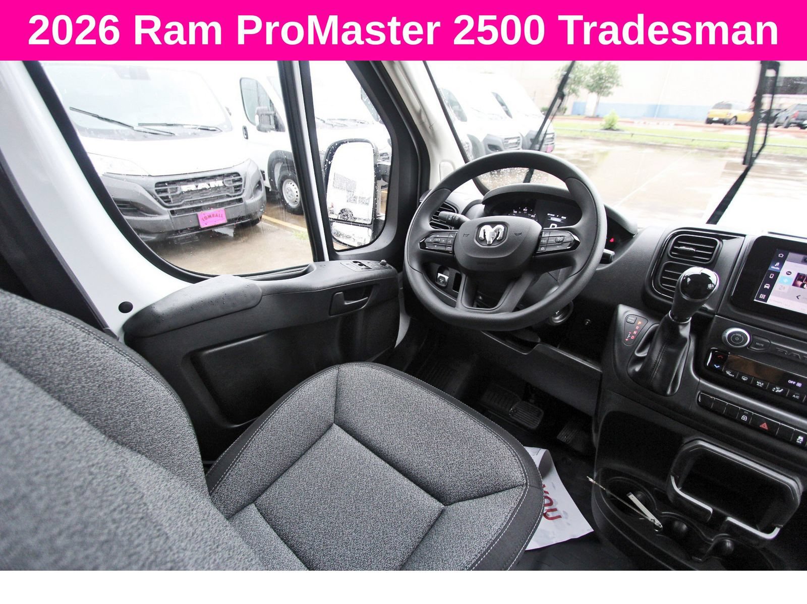 New 2026 RAM ProMaster 2500 w/ Convenience Group FWD image 8