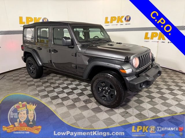 Used 2025 Jeep Wrangler Unlimited Sport