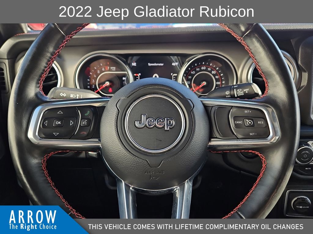 Used 2022 Jeep Gladiator Rubicon w/ LED Lighting Group image 27