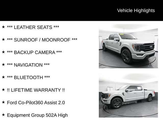 Used 2023 Ford F150 Lariat w/ Equipment Group 502A High AWD/4WD image 4