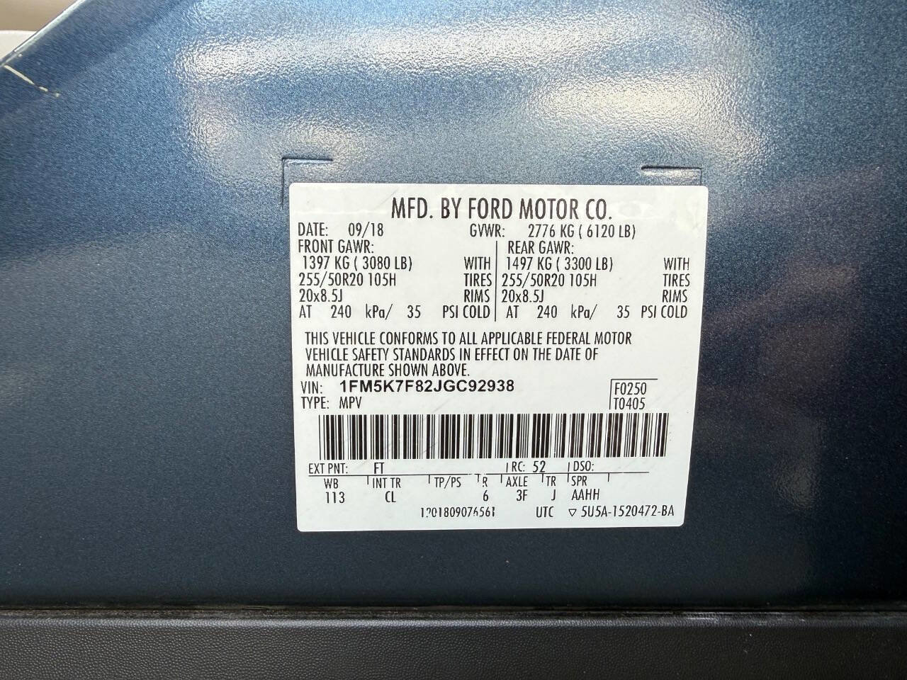 Used 2018 Ford Explorer Limited image 29