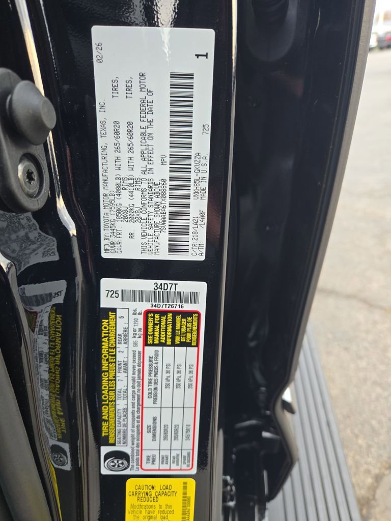 New 2026 Toyota Sequoia Platinum image 27