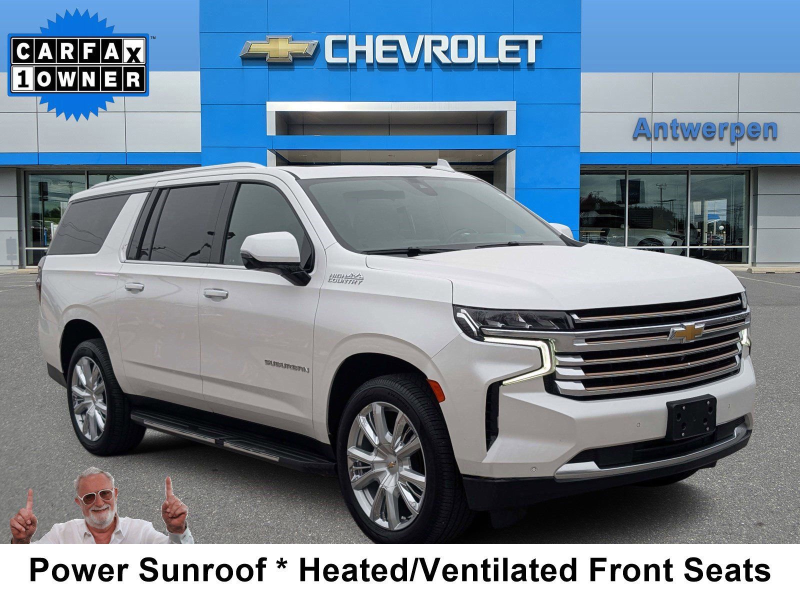 Used 2021 Chevrolet Suburban High Country