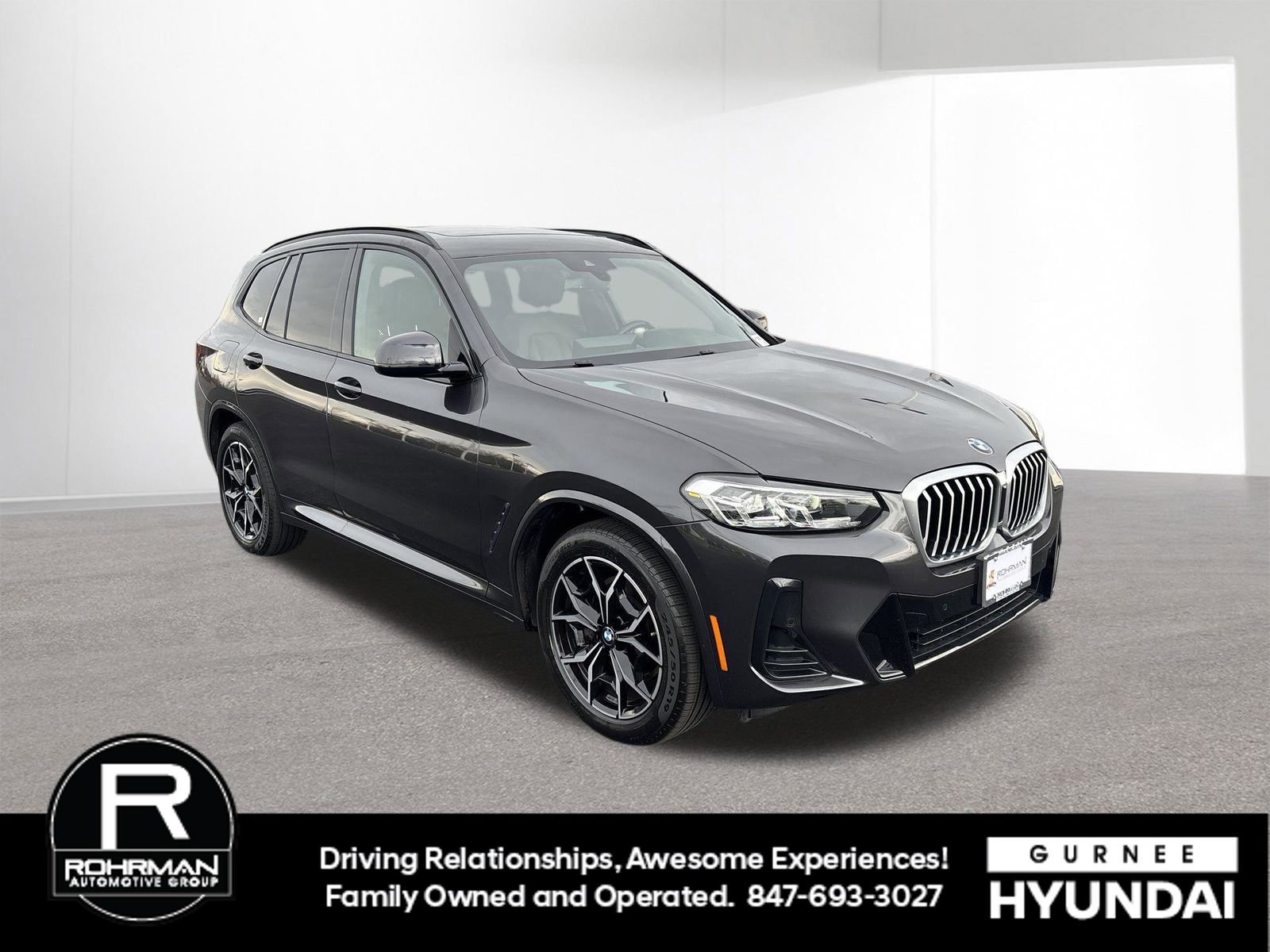 Used 2022 BMW X3 xDrive30i w/ M Sport Package AWD/4WD image 2