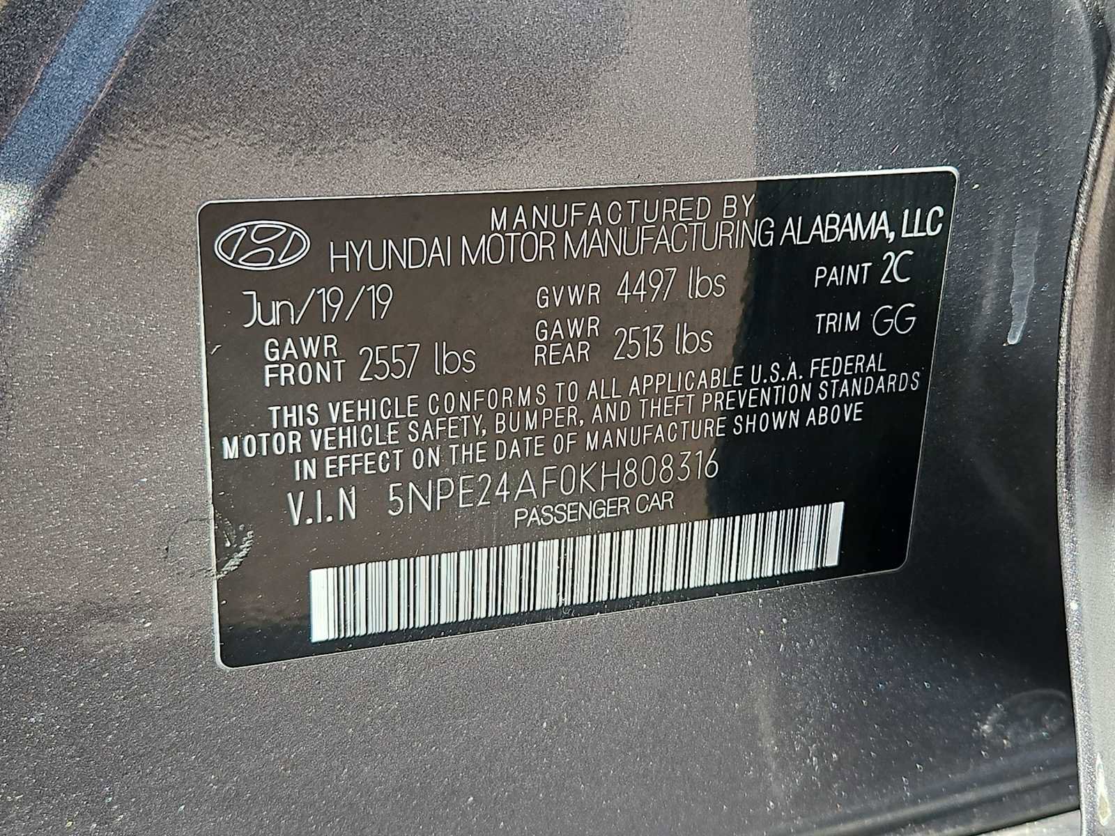 Used 2019 Hyundai Sonata SE image 35