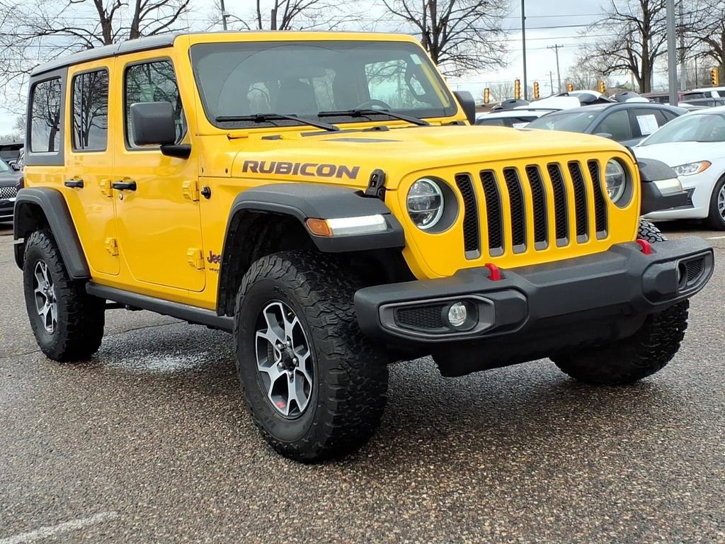Used 2021 Jeep Wrangler Unlimited Rubicon w/ LED Lighting Group AWD/4WD image 10