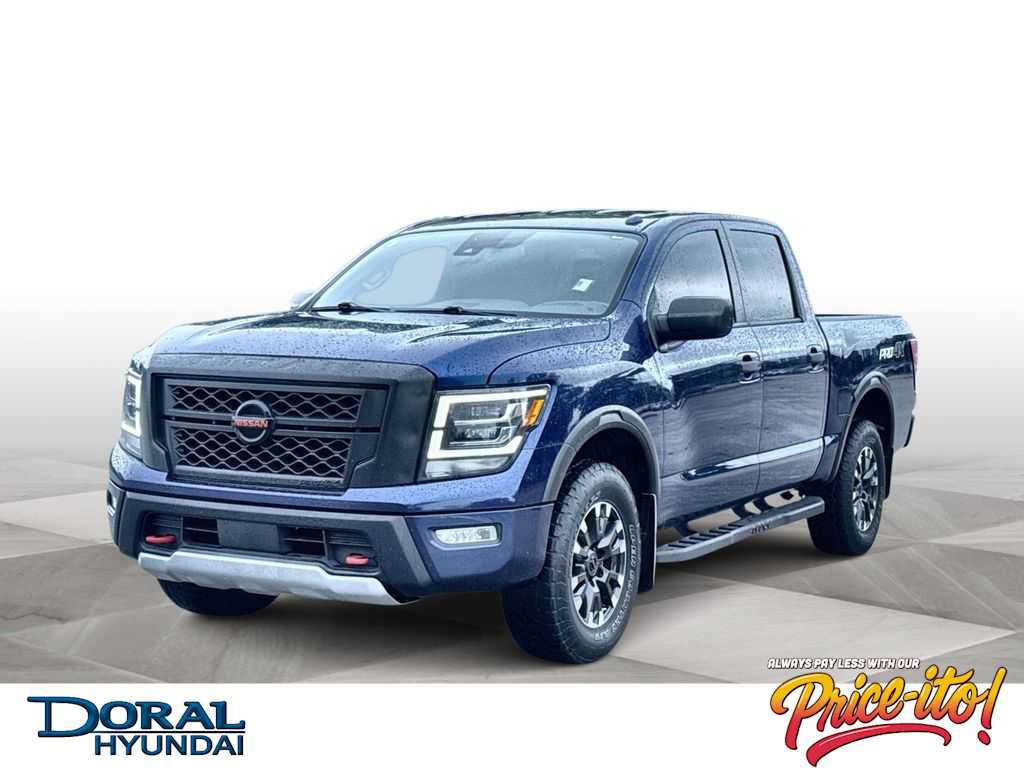 Used 2021 Nissan Titan PRO-4X w/ Off Road Protection Package AWD/4WD video 1