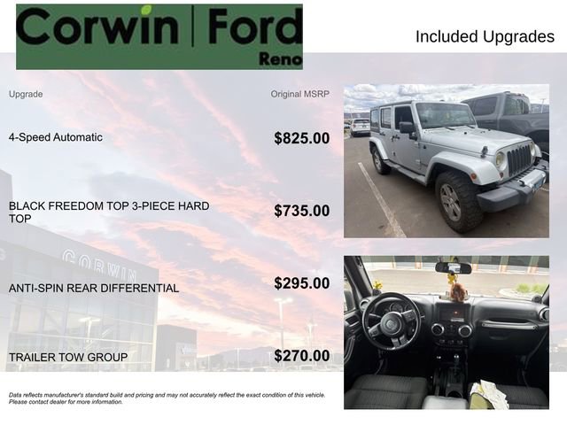 Used 2011 Jeep Wrangler Unlimited Sahara w/ Trailer Tow Group AWD/4WD image 8