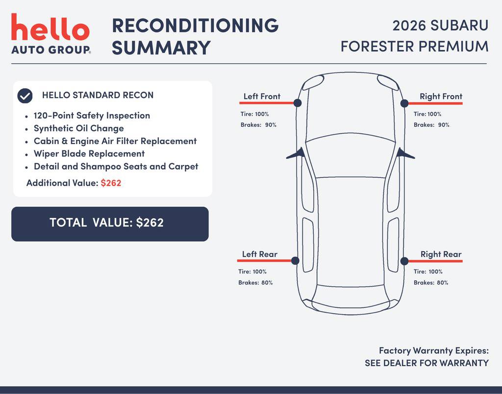 Certified 2026 Subaru Forester Premium image 3