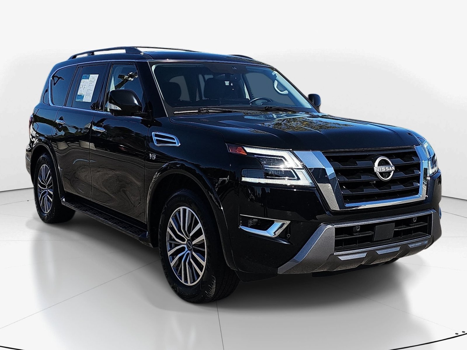Used 2021 Nissan Armada SL w/ Captain's Chairs Package AWD/4WD image 3