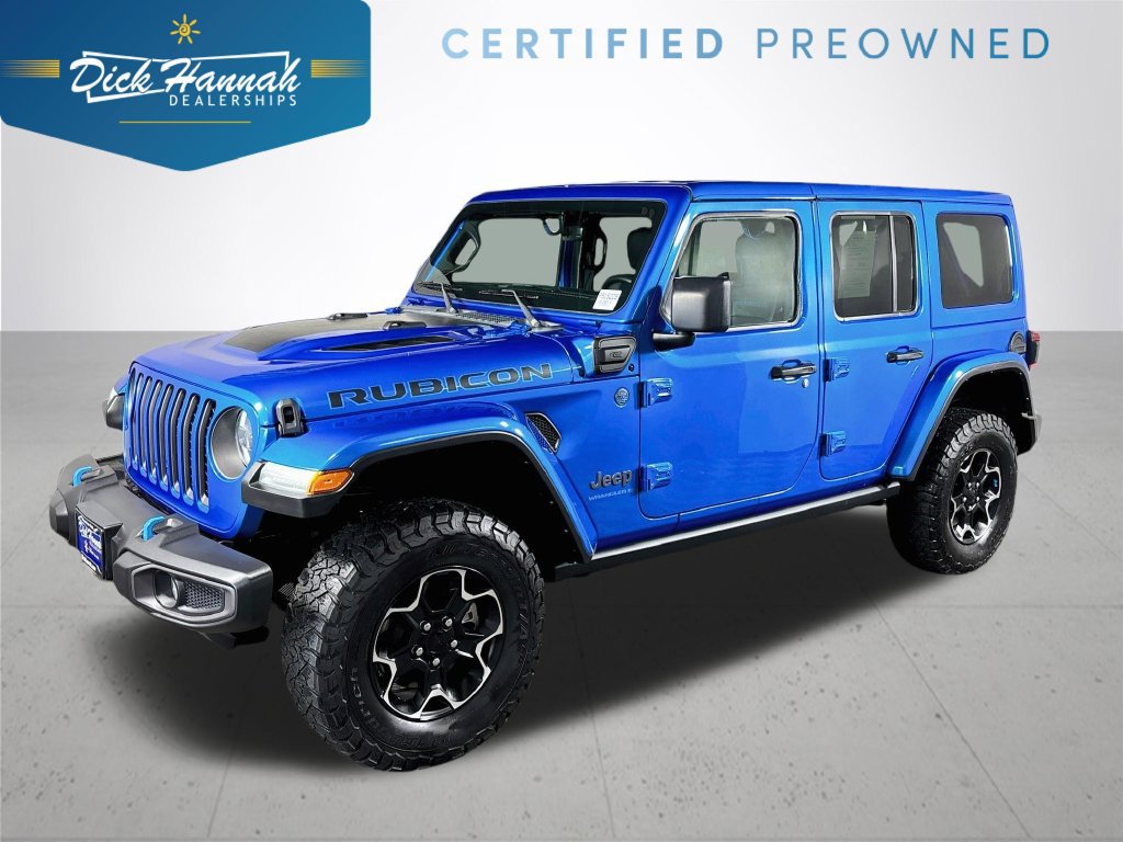 Certified 2023 Jeep Wrangler Unlimited Rubicon 4xe w/ Cold Weather Group AWD/4WD image 1